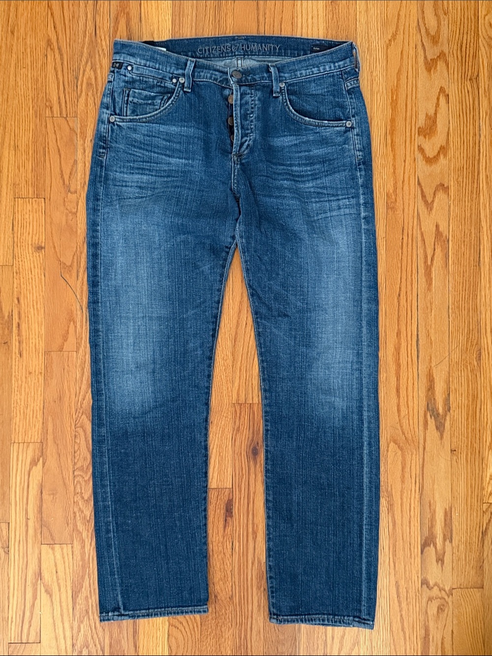 Citizens Of Humanity Indigo Slim-Straight Men's Jeans